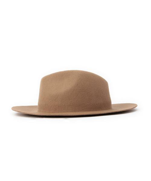 Another Edition（アナザーエディション）の「ベーシックツバヒロナカオレHAT/AE Basic ﾂﾊﾞﾋﾛﾅｶｵﾚHAT（ハット・レディース・ブラック/グレー/ベージュ/オリーブ・ﾌﾘ-）」の15枚目の写真