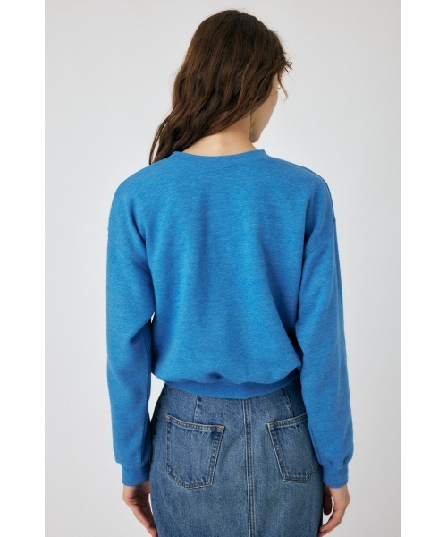 MOUSSY(マウジー)の「MOUSSY METALLIC LOGO プルオーバー(スウェット・レディース・ブラック/ホワイト/ブルー・FREE)」の17枚目の写真