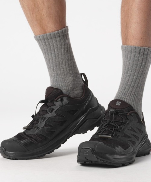 SALOMON(サロモン)の「SALOMON/サロモン メンズ スニーカー 防水 ゴアテックス X-ADVENTURE GTX エックス アドベンチャー L47321100(スニーカー・メンズ・ブラック×ブラック・26.0cm/26.5cm/27.0cm/28.0cm/27.5cm/25.0cm/29cm/28.5cm)」の9枚目の写真