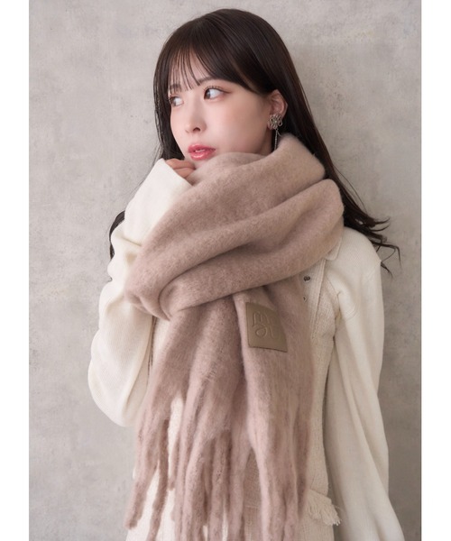 ボリュームカラーマフラー（マフラー）｜mellowneon（メロウネオン）の