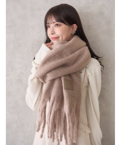 ボリュームカラーマフラー（マフラー）｜mellowneon（メロウネオン）の