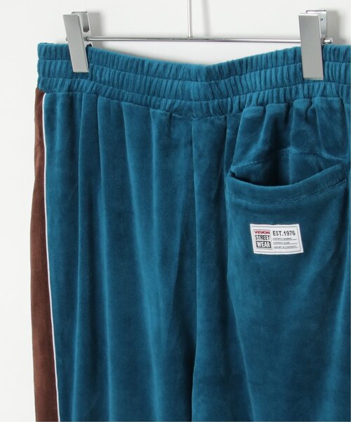 VISION STREET WEAR（ヴィジョンストリートウェア）の「VISION STREET WEAR ビジョンストリートウェア ベロアトラックパンツ（その他パンツ・メンズ・ブラック/オフホワイト/ブルー・M/L）」の5枚目の写真