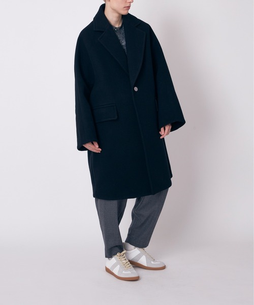 MIDWEST（ミッドウエスト）の「FUMITO GANRYU Vintage modern Chesterfield coat（その他アウター・メンズ・ブラック・1）」の5枚目の写真