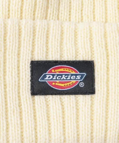 Dickies（ディッキーズ）の「【Dickies】 CALIF LOGO WAPPEN KNIT CAP（ニットキャップ/ビーニー・メンズ・オフホワイト/グレー/オレンジ/ブラック/インディゴブルー・F）」の7枚目の写真