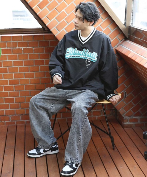 8(eight)(エイト)の「ナイロンV/Nプルオーバー(ナイロンジャケット・メンズ・ブラック/グリーン系その他/オフホワイト・MEDIUM/LARGE/X-LARGE)」の20枚目の写真