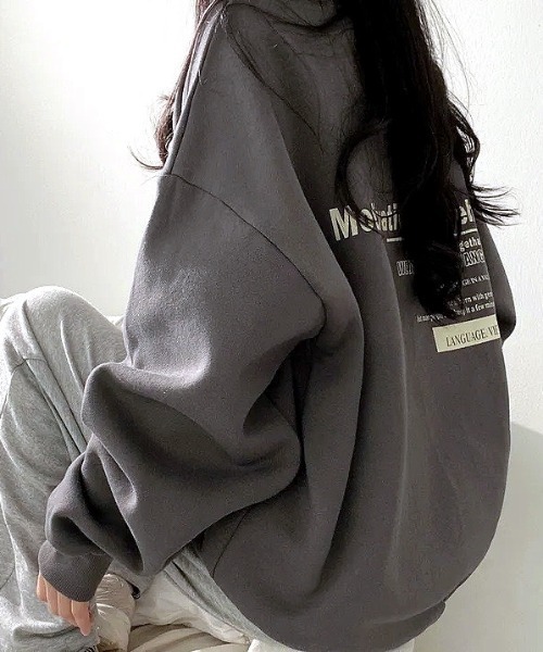 未使用♡Mirage ロゴスウェット トレーナー今だけ更にお値下げ♡ 新品！ロゴスウェット♡の通販 by mirage｜ラクマ