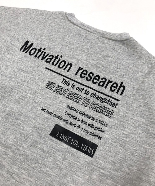 SHEENA(シーナ)の「Motivationロゴオーバーサイズトレーナー(スウェット・レディース・ブラック/チャコールグレー/ライトグレー/グレー・M)」の11枚目の写真