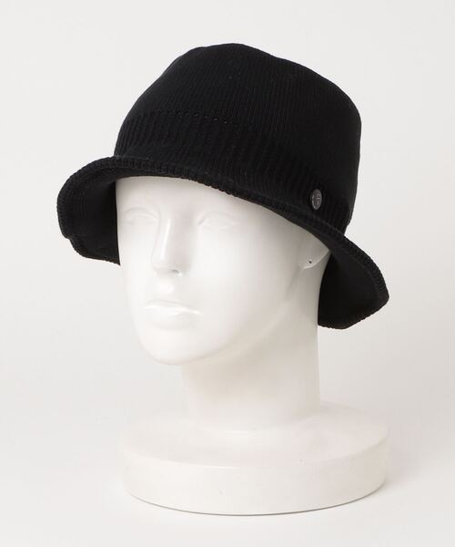 CPH（シーピーエイチ）の「CPH/シーピーエイチ/KNIT HAT/WIRED BRIM（ハット・メンズ・ブラック/ブラウン・F）」の2枚目の写真