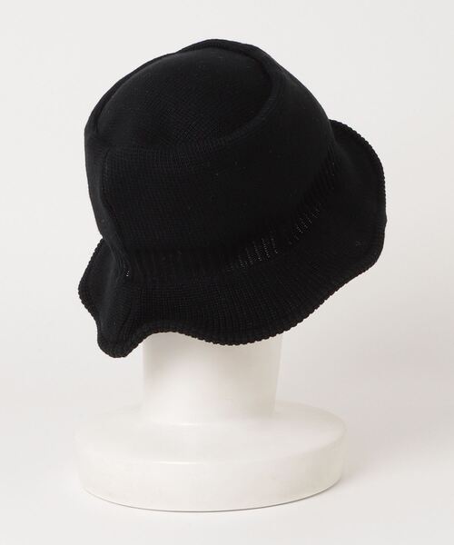 CPH（シーピーエイチ）の「CPH/シーピーエイチ/KNIT HAT/WIRED BRIM（ハット・メンズ・ブラック/ブラウン・F）」の3枚目の写真