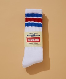Healthknit(wXjbg)Healthknit 3LINE 3P SOCKS (191-3108)(\bNX/C)