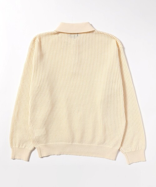 BEAMS（ビームス）の「BEAMS / 9ゲージ メッシュ ポロシャツ（ポロシャツ・メンズ・ナチュラル/ブラック・XL/M/L/S）」の18枚目の写真