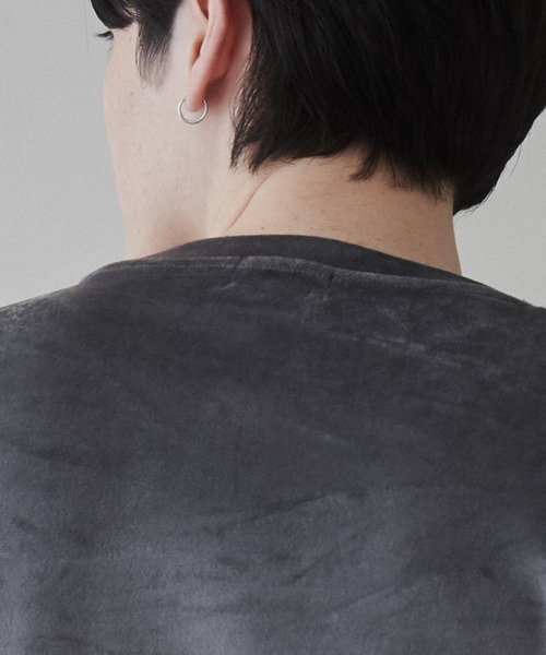 LUCY（ルーシー）の「LUCY/マイクロシャギーワンポイント刺繍プルオーバー（スウェット・メンズ・ダークグレー/ライトグレー/ブルー・MEDIUM/LARGE）」の17枚目の写真