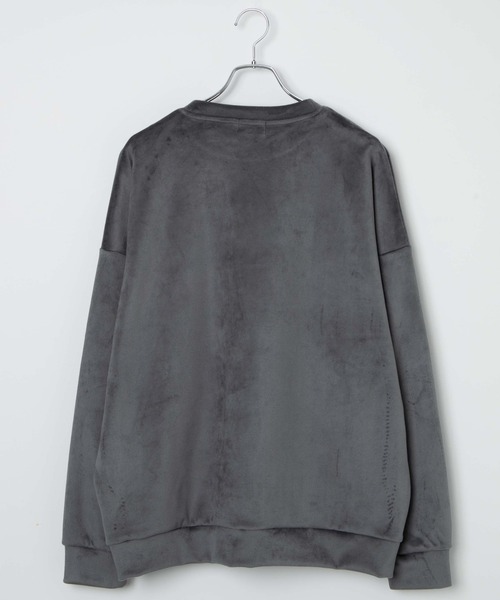LUCY（ルーシー）の「LUCY/マイクロシャギーワンポイント刺繍プルオーバー（スウェット・メンズ・ダークグレー/ライトグレー/ブルー・MEDIUM/LARGE）」の20枚目の写真