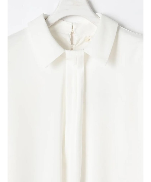 Perfect Suit FActory（パーフェクトスーツファクトリー）の「衿付きブラウス　オフホワイト/ブラック/ワイン（シャツ/ブラウス・レディース・オフホワイト/ブラック・M/L/S）」の4枚目の写真