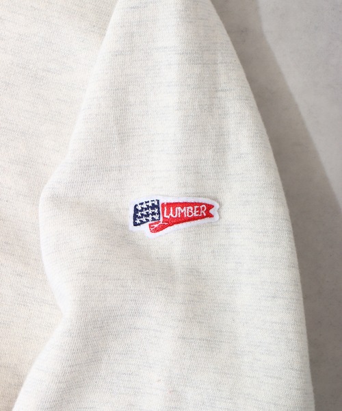 LUMBER(ランバー)の「LUMBER ジップアップスウェット(スウェット・メンズ・オートミール/レッド系その他・LL/L/M)」の19枚目の写真