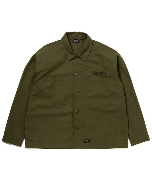 430(フォーサーティ)の「mj9717-UTILITY SNGL JACKET W-EMB ジャケット(その他アウター・メンズ・ブラック/ブラウン系その他/カーキ/オフホワイト・0/1/3/2)」の4枚目の写真