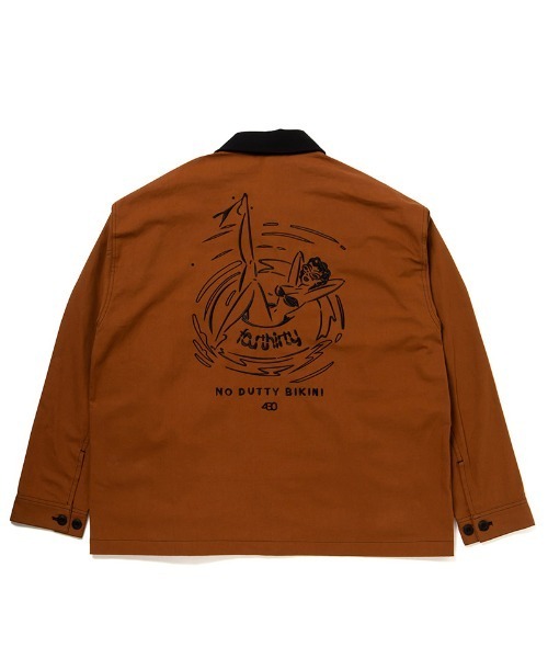 430(フォーサーティ)の「mj9717-UTILITY SNGL JACKET W-EMB ジャケット(その他アウター・メンズ・ブラック/ブラウン系その他/カーキ/オフホワイト・0/1/3/2)」の8枚目の写真