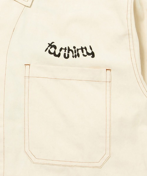 430(フォーサーティ)の「mj9717-UTILITY SNGL JACKET W-EMB ジャケット(その他アウター・メンズ・ブラック/ブラウン系その他/カーキ/オフホワイト・0/1/3/2)」の13枚目の写真