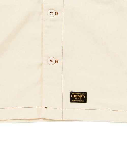 430(フォーサーティ)の「mj9717-UTILITY SNGL JACKET W-EMB ジャケット(その他アウター・メンズ・ブラック/ブラウン系その他/カーキ/オフホワイト・0/1/3/2)」の14枚目の写真