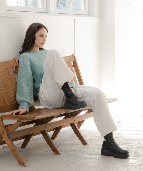 LAKOLE（ラコレ）の「シャカシャカカーゴパンツ / 995389（カーゴパンツ・レディース・ブラック/オフホワイト/オリーブ・SMALL/MEDIUM）」の5枚目の写真