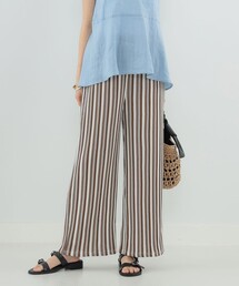 Ray BEAMS | Ray BEAMS / ストライプ ジャガード パンツ(その他パンツ)