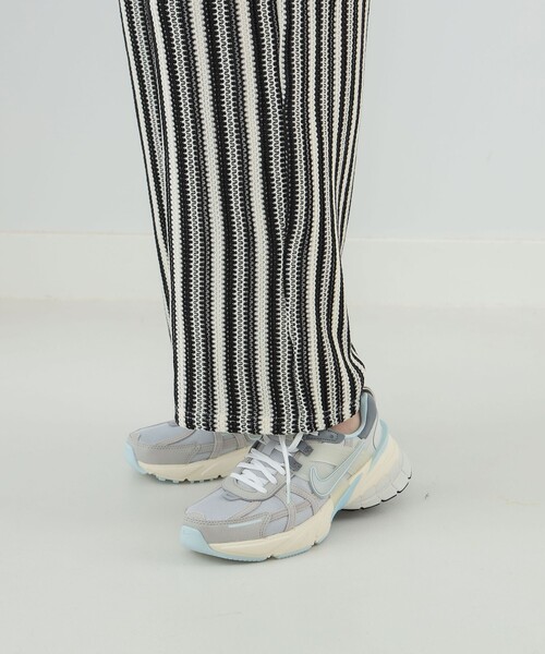 Ray BEAMS（レイビームス）の「Ray BEAMS / ストライプ ジャガード パンツ（その他パンツ・レディース・ブラック/ダークブラウン・ONE SIZE）」の17枚目の写真