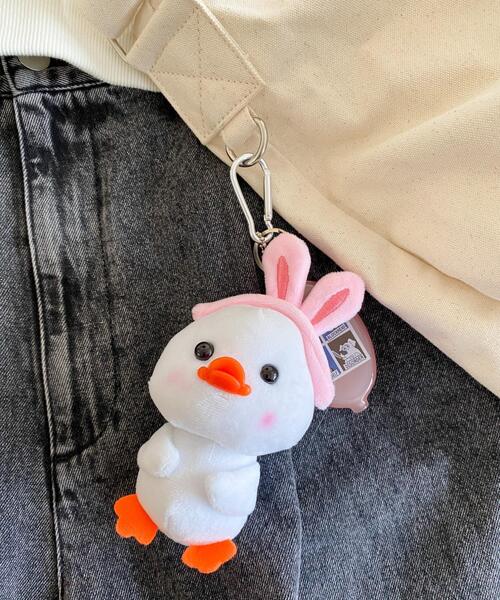 WEGO/カチューシャあにまるぬいぐるみキーホルダー