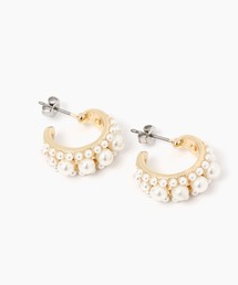 パールスリーラインピアス / 996425