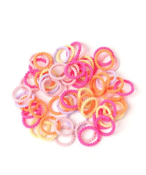 niko and...(ニコアンド)の「ケース入りミニヘアゴム(ヘアゴム・レディース・ブラウン/ピンク/ライトブルー・0)」の3枚目の写真