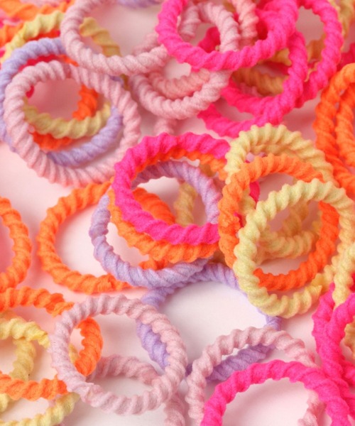 niko and...(ニコアンド)の「ケース入りミニヘアゴム(ヘアゴム・レディース・ブラウン/ピンク/ライトブルー・0)」の6枚目の写真