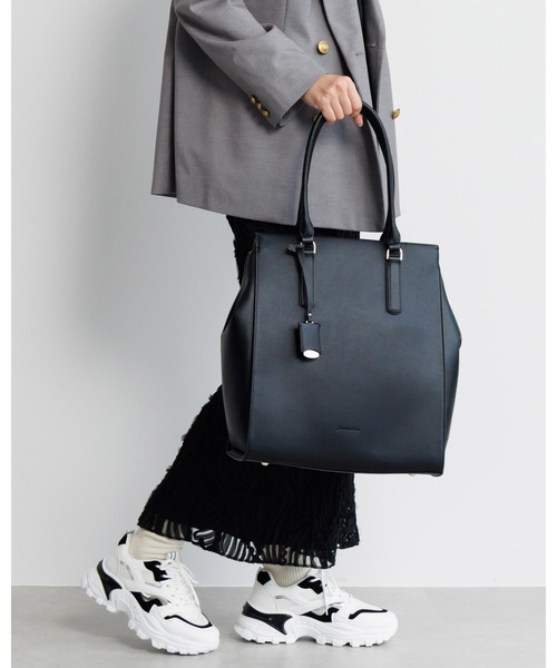 PCケース付・A4収納】 OLバッグ エト トートバッグ 縦型 11932