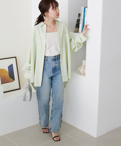 【WEB限定】アソートストライプシャツ《ユニセックス》(シャツ/ブラウス)|DISCOAT(ディスコート) 【WEB限定】アソートストライプシャツ《ユニセックス》(シャツ/ブラウス)|DISCOAT(ディスコート)