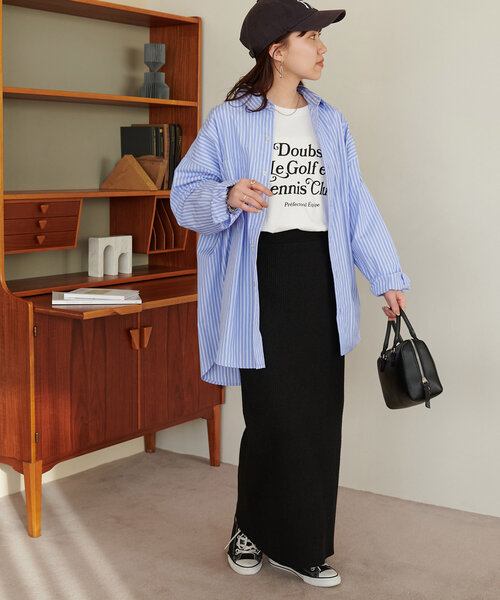 【WEB限定】アソートストライプシャツ《ユニセックス》(シャツ/ブラウス)|DISCOAT(ディスコート) 【WEB限定】アソートストライプシャツ《ユニセックス》(シャツ/ブラウス)|DISCOAT(ディスコート)