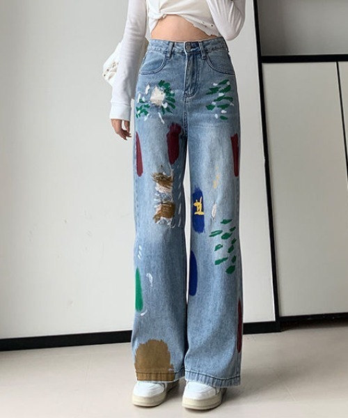 C.E CAVEMPT カラーデニム　DENIM パンツ　M 2025年最新】C.E メンズ デニム・ジーンズの人気アイテム - メルカリ