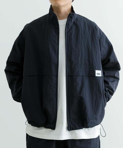 ITEMS URBANRESEARCH(アイテムズ アーバンリサーチ)の「ddp Nylon Track Jacket(ナイロンジャケット・メンズ・ブラック/アイボリー/ブルー・MEDIUM/LARGE)」の10枚目の写真