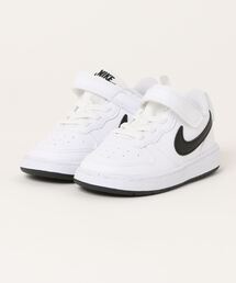 NIKE（ナイキ）の「NIKE ナイキ COURT BOROUGH LOW RECRAFT TD べビースニーカー(コートボローLOWリクラフトTD) DV5458 104 ホワイト/ブラック（スニーカー・キッズ）」