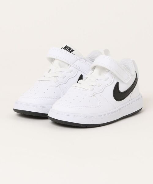NIKE ナイキ COURT BOROUGH LOW RECRAFT TD べビースニーカー(コートボローLOWリクラフトTD) DV5458 104 ホワイト/ブラック（スニーカー）｜NIKE（ナイキ）