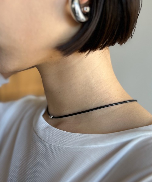 Kotoe(コトエ)の「シンプル チョーカー ネックレス(チョーカー・レディース・シルバー・FREE)」の3枚目の写真