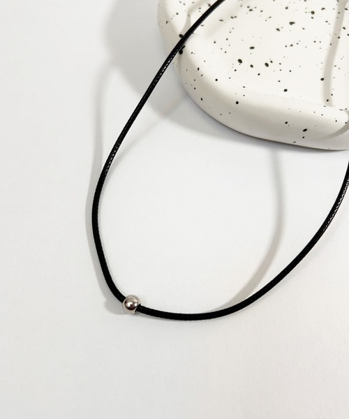 Kotoe(コトエ)の「シンプル チョーカー ネックレス(チョーカー・レディース・シルバー・FREE)」の9枚目の写真