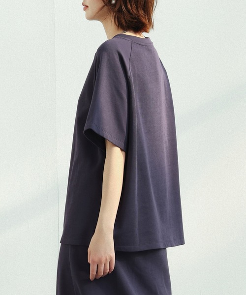 SAISON DE PAPILLON(セゾンドパピヨン)の「ラグランスリーブクルーネックカットソー(Tシャツ/カットソー・レディース・ブラック/グレー/ベージュ/ネイビー・M/L)」の13枚目の写真