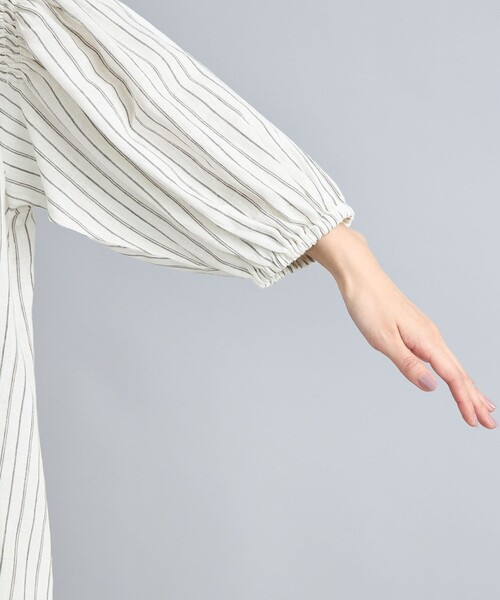 coen（コーエン）の「接触冷感リネンレーヨンスキッパーシャツワンピース（シャツワンピース・レディース・ナチュラル/ダークグレー/その他1・FREE）」の14枚目の写真