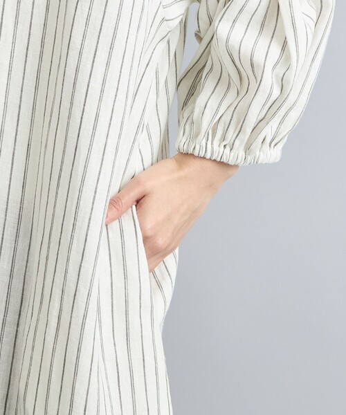 coen（コーエン）の「接触冷感リネンレーヨンスキッパーシャツワンピース（シャツワンピース・レディース・ナチュラル/ダークグレー/その他1・FREE）」の15枚目の写真