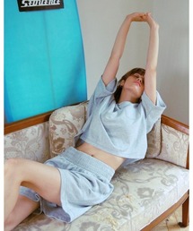 BILLABONG | BILLABONG レディース 【CHILLWEAR】 CREW POCKET TOPS トレーナー 【2024年春夏モデル】/ビラボン半袖ポケット付きスウェット(スウェット)