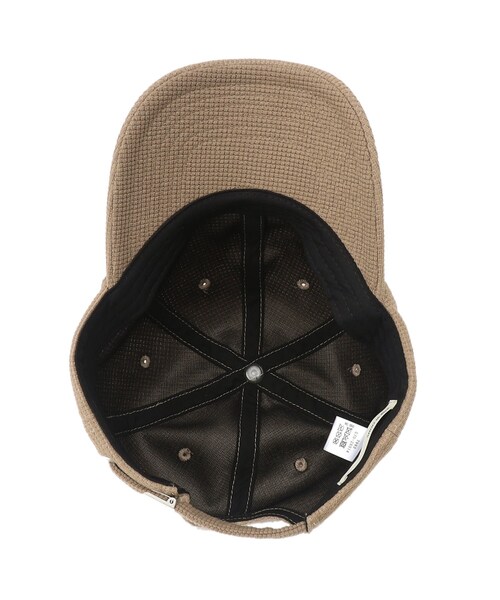 SHOO・LA・RUE（シューラルー）の「◆サイドロゴ刺繍ワッフルCAP（キャップ・レディース・オフホワイト/ブラック/ブラウン系その他・00）」の7枚目の写真