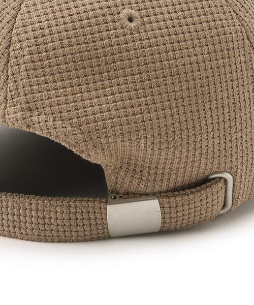 SHOO・LA・RUE（シューラルー）の「◆サイドロゴ刺繍ワッフルCAP（キャップ・レディース・オフホワイト/ブラック/ブラウン系その他・00）」の8枚目の写真