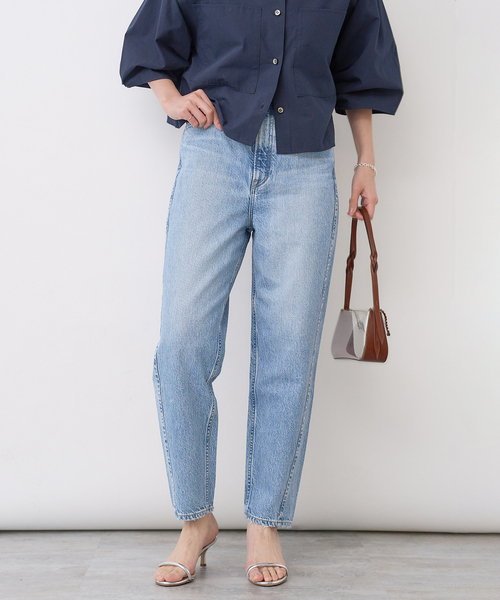 【IENA別注】アッパーハイツ THE MISS デニムパンツ 24 upper hights/アッパーハイツ】MISS ANKLE TWIST デニムパンツ