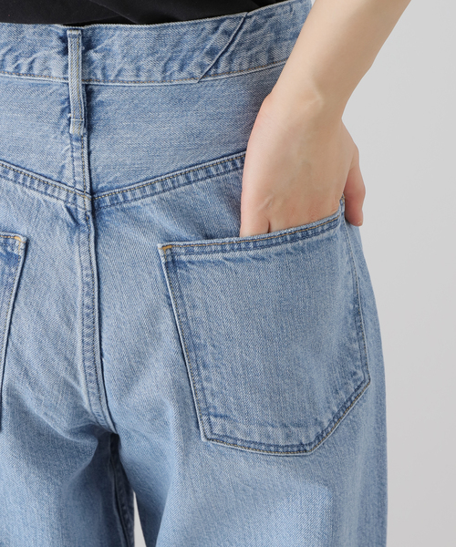 upper hights/アッパーハイツ】MISS ANKLE TWIST デニムパンツ