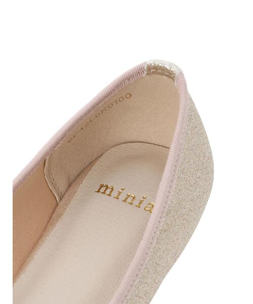 Green　Parks（グリーンパークス）の「・minia　トウキャップバレエシューズ（パンプス・レディース・ブラック/ベージュ/ピンクゴールド・S/M/L/LL）」の20枚目の写真