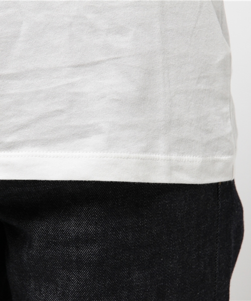 AZUL by moussy（アズールバイマウジー）の「40/-タンブラー天竺カットオフV/N長袖PO（Tシャツ/カットソー・レディース・ブラック系その他/ホワイト系その他/ブラック/トップグレー/カーキ系/オフホワイト/ダークネイビー・MEDIUM/X-SMALL/LARGE/SMALL/X-LARGE）」の8枚目の写真