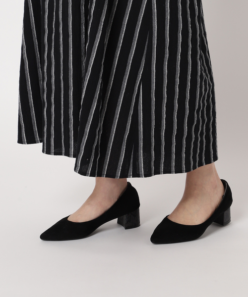 JOURNAL STANDARD(ジャーナルスタンダード)の「ソフトストライプワンピース(ワンピース・レディース・ブラック系その他/レッド系その他/チョコ・36/38)」の11枚目の写真